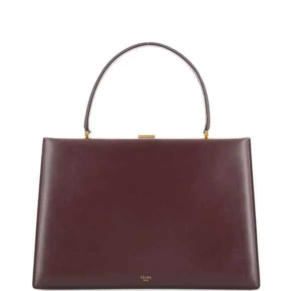 celine bag celine clasp price Celine Bags Celine Clasp Top Handle Bag Leather Medium Red